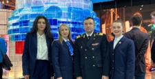 Представители СПбГУ ГА приняли участие в экспозиции «Санкт-Петербург» на международной выставке-форуме «Россия»